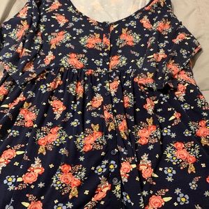 Super cute babydoll top from Torrid